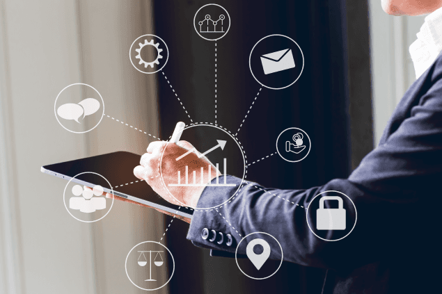 Lawyer writing the budget allocation.