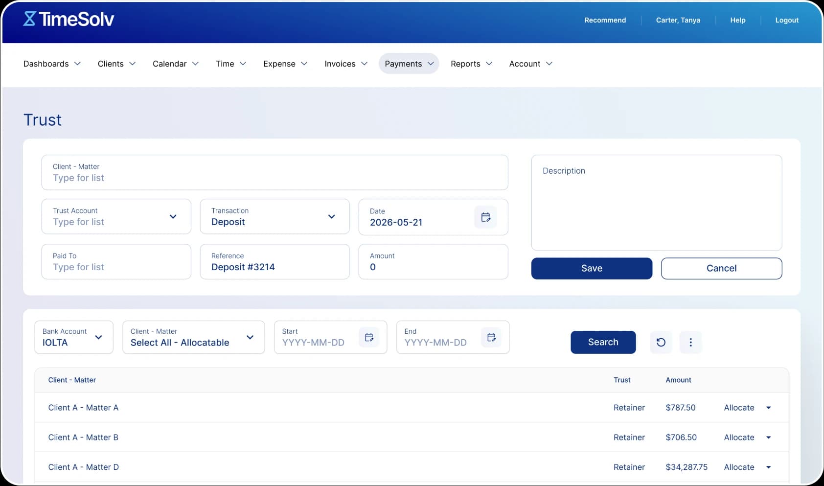 trust accounting software