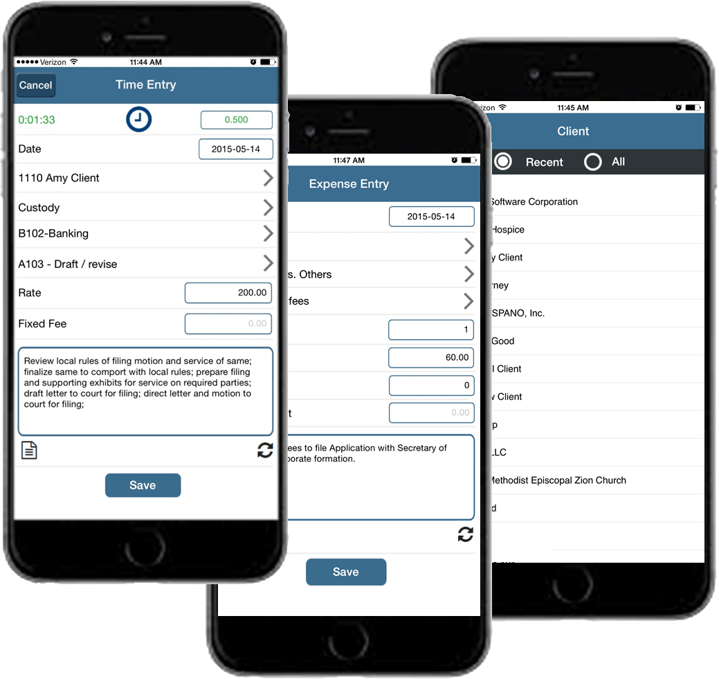 expense app with dropbox support