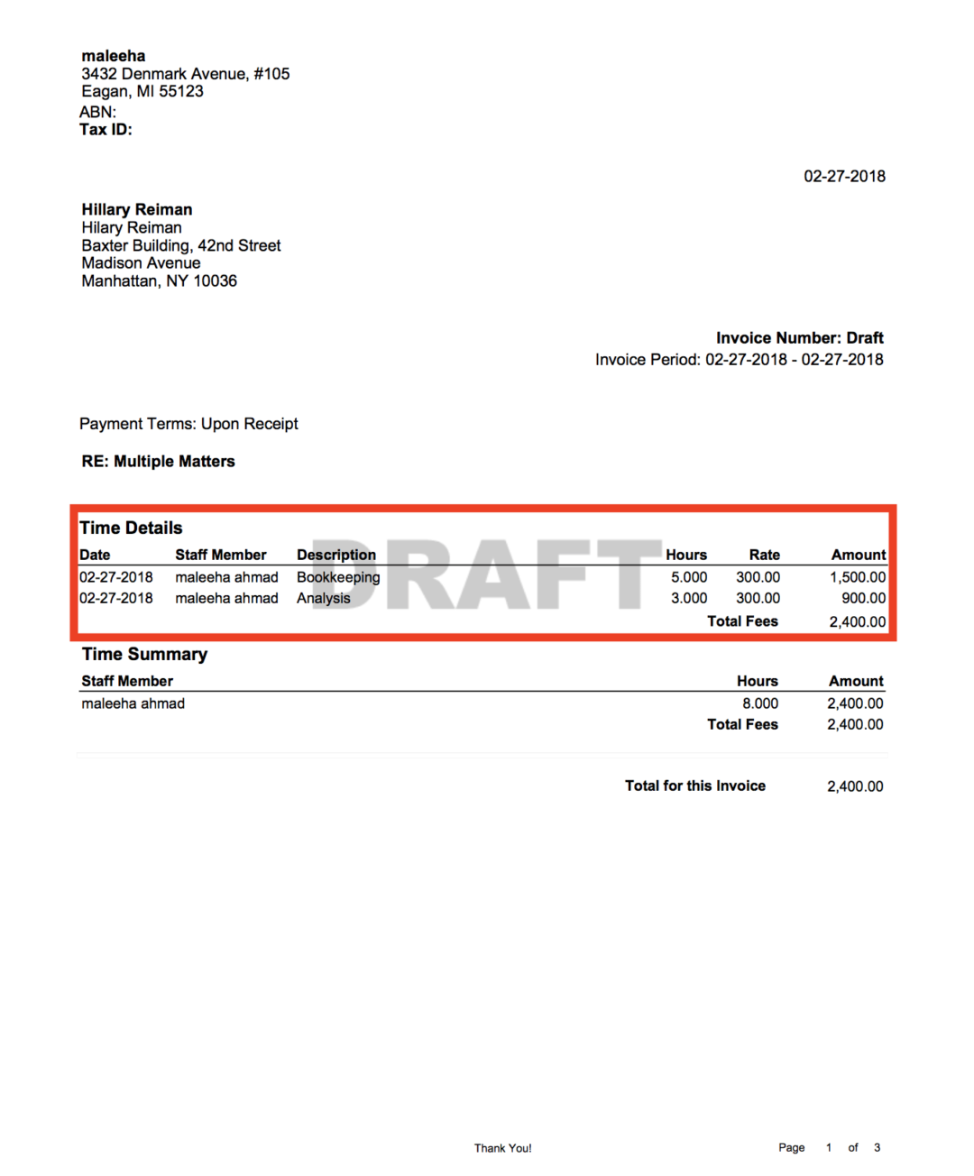 Tip of the Week: Consolidated invoices - TimeSolv