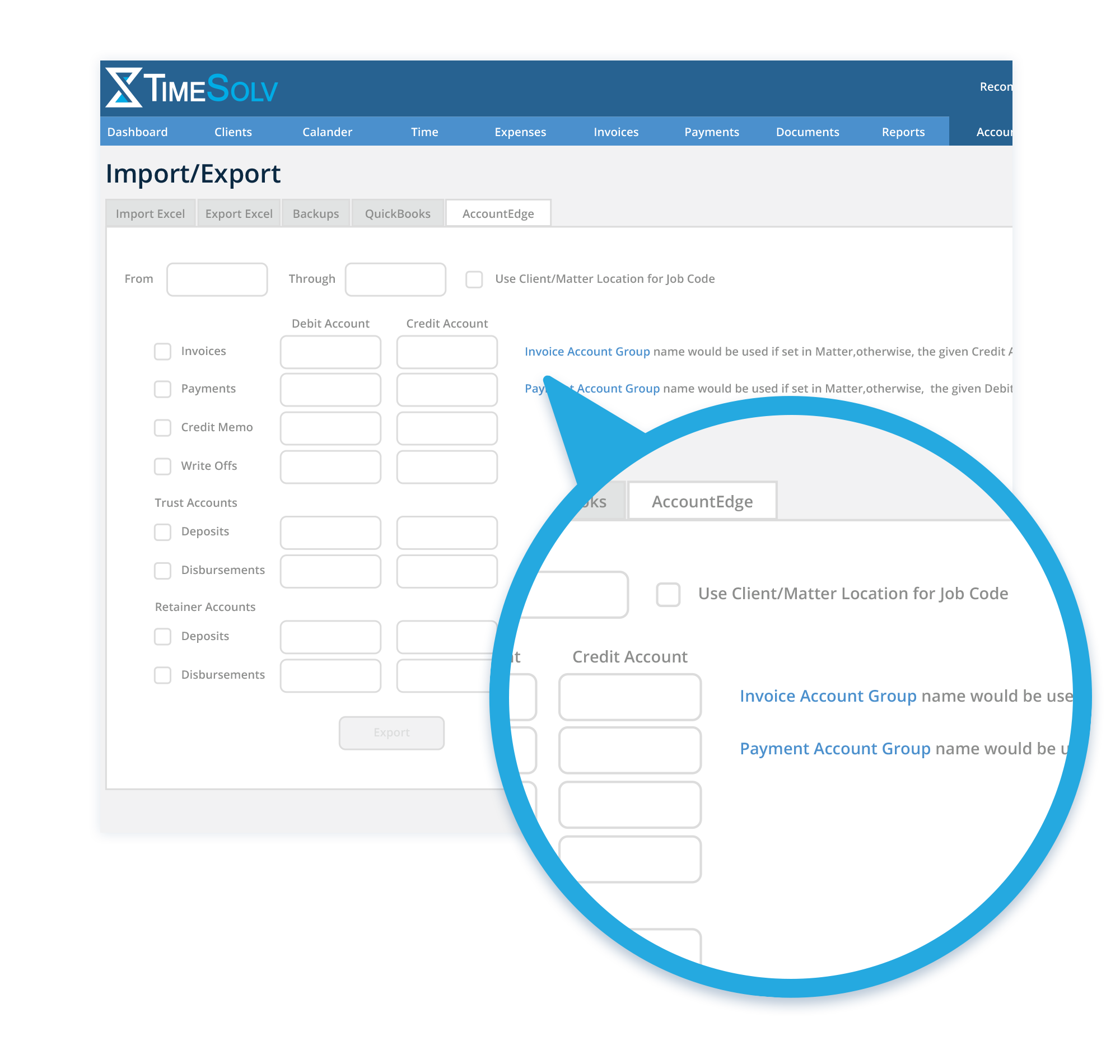 export accountedge basic to quickbooks for tax accountant